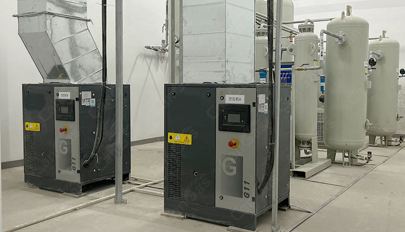 How to reduce the noise in PSA oxygen generator room.JPG