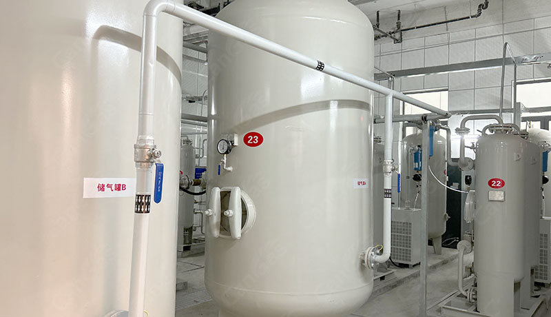 Why a buffer tank should be installed in pressure swing adsorption (PSA) oxygen generator system.JPG