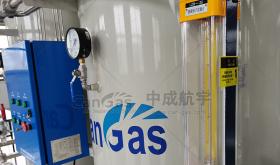 What is the flow unit of nitrogen generator?