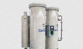 What is the air-to-nitrogen ratio in the PSA nitrogen generation system?