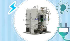 What is the power consumption index of oxygen generator?
