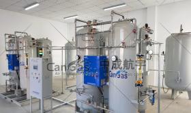 Which flowmeter should be selected for PSA oxygen flow measurement