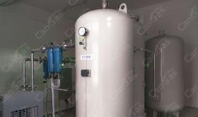 What factors will cause the PSA oxygen generator to produce less than the standard gas output?
