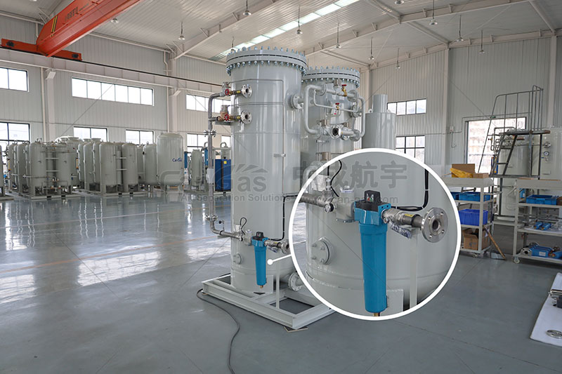 How to Determine the Performance of Filters in a PSA Nitrogen Generation System