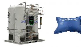 Can a PSA oxygen generator fill an oxygen bag with oxygen?