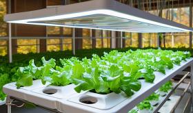 Hydroponic System and PSA Oxygen Generator